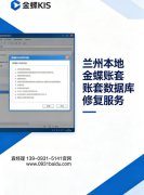 兰州金蝶 KIS 账套打开失败数据库损坏修复方法