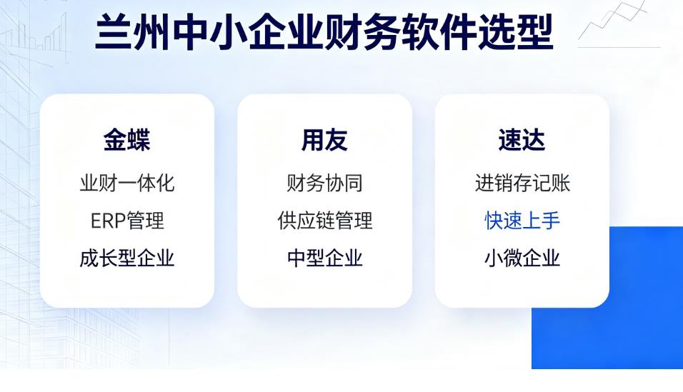 兰州中小企业财务软件选型