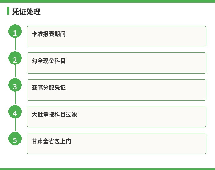 速达凭证处理流程示意图
